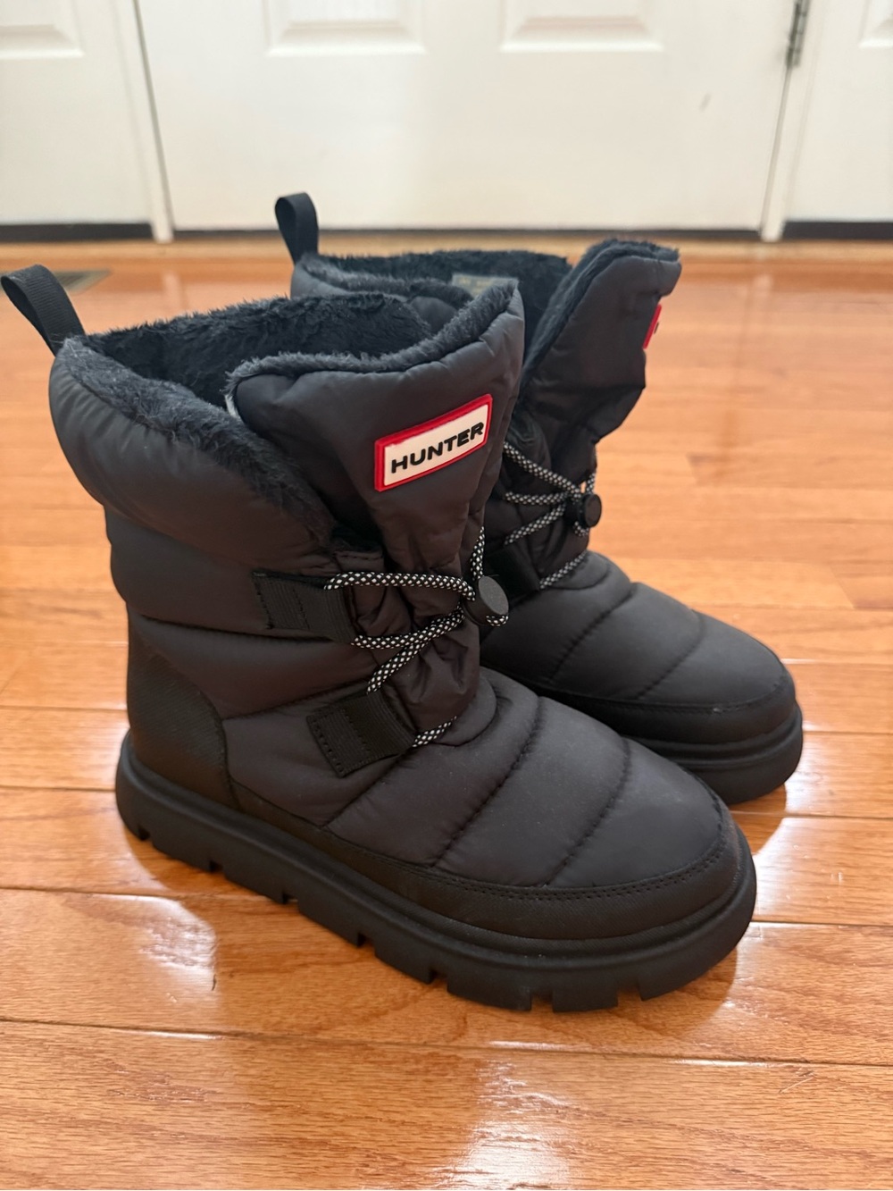 Hunter Moon Lug Sole Insulated Snow Booties